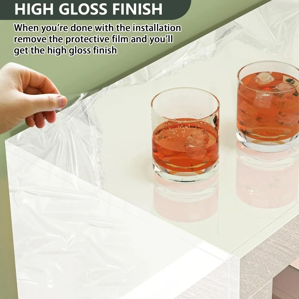 Suporte de TV LED moderno de 63 polegadas com grande gaveta de armazenamento para TVs de 40 50 55 60 65 70 75 polegadas, console de TV de madeira branca