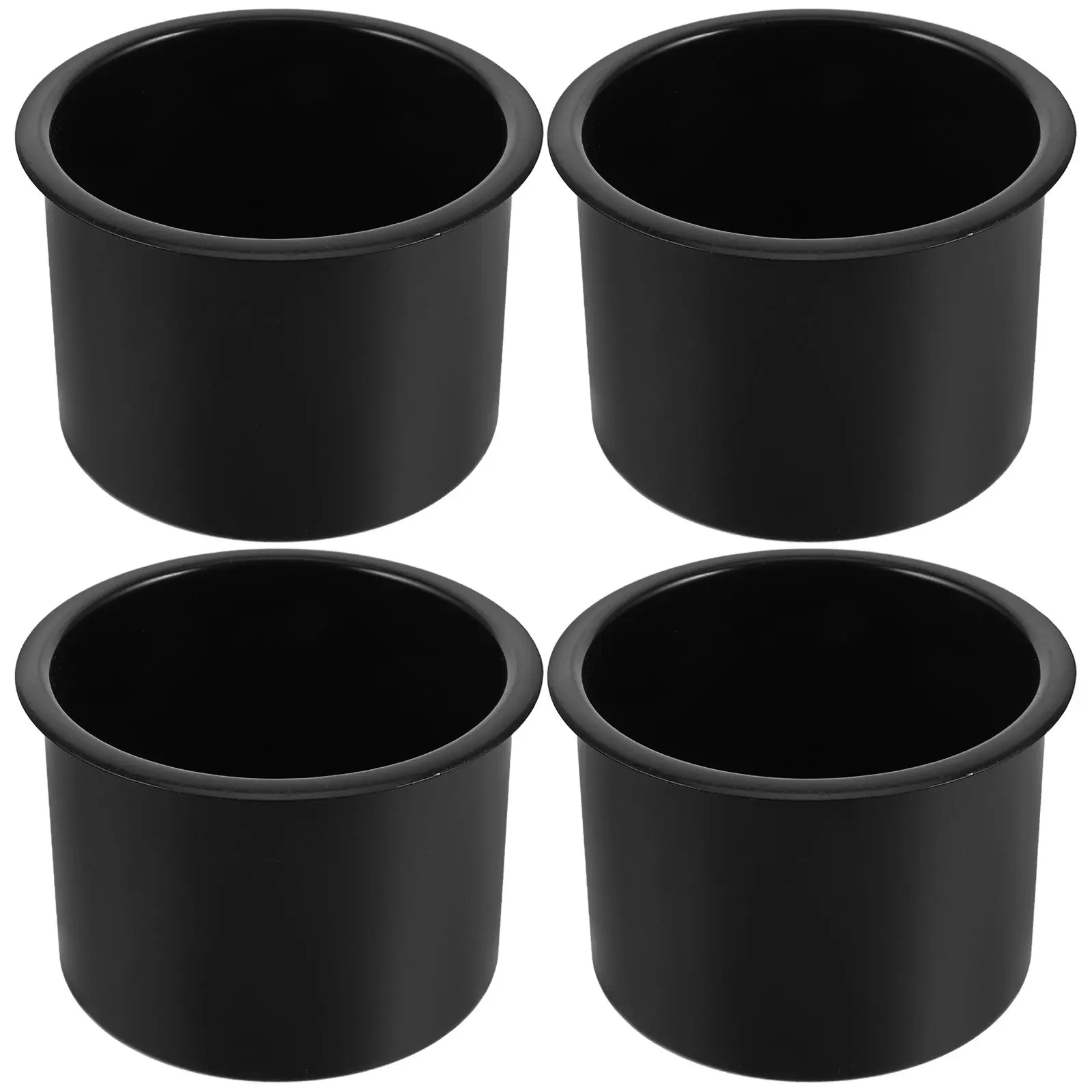 

4pcs Plastic Car Replacement Brass Cup Holder Boat Insert Non Coffee Drink Holders Cup Holder Replacement Insert Rv ABS
