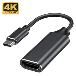 TYPE-C to HDTV Adapter 4K Ultra HD 30Hz Cable Type C HDTV for MacBook Samsung Galaxy S20 Huawei Mate P50 Pro USB C HDTV Adapter