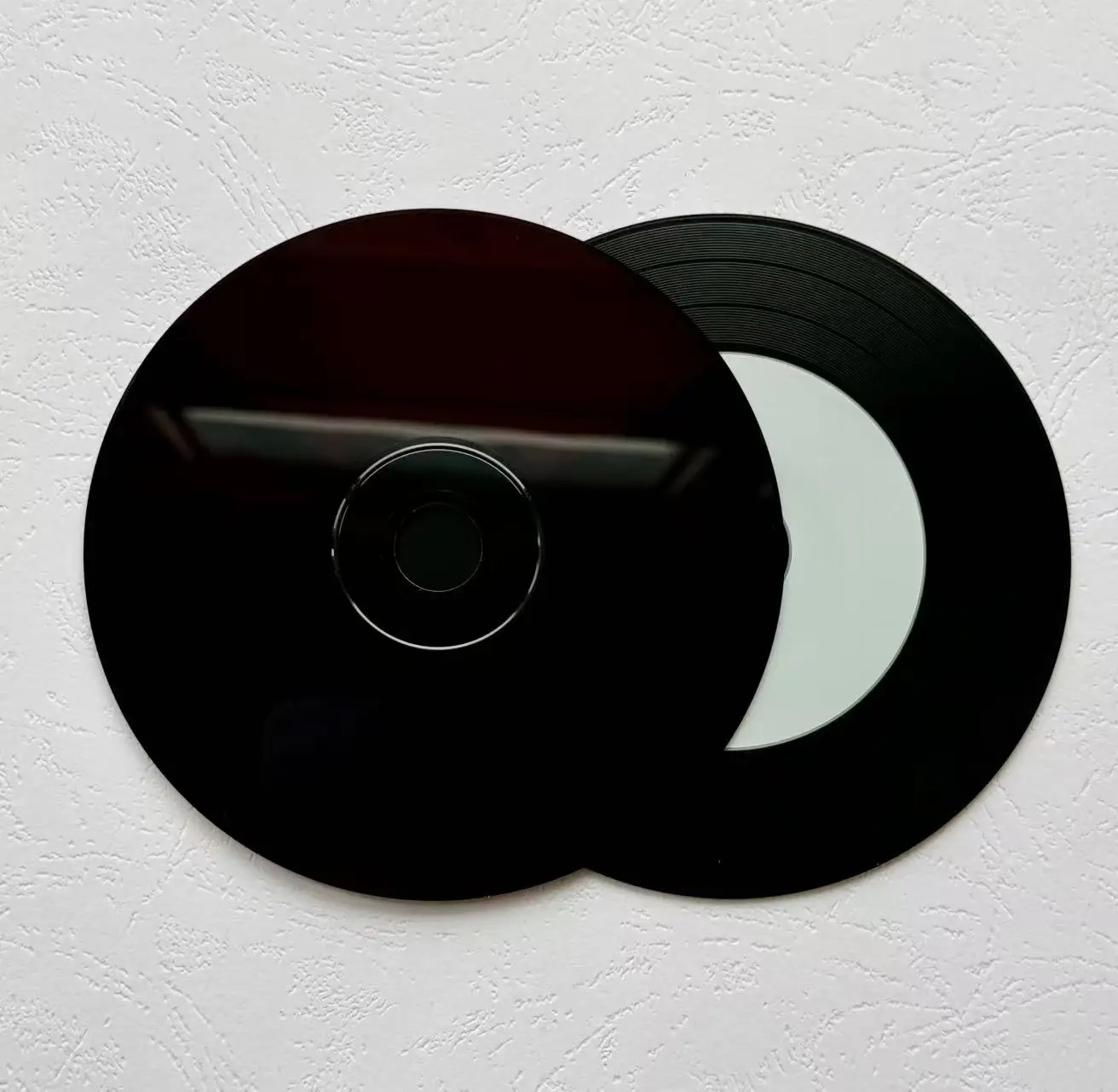 Wholesale Authentic 5 Ribrand Blank Half Black and White Printable 700 MB CD-R Discs