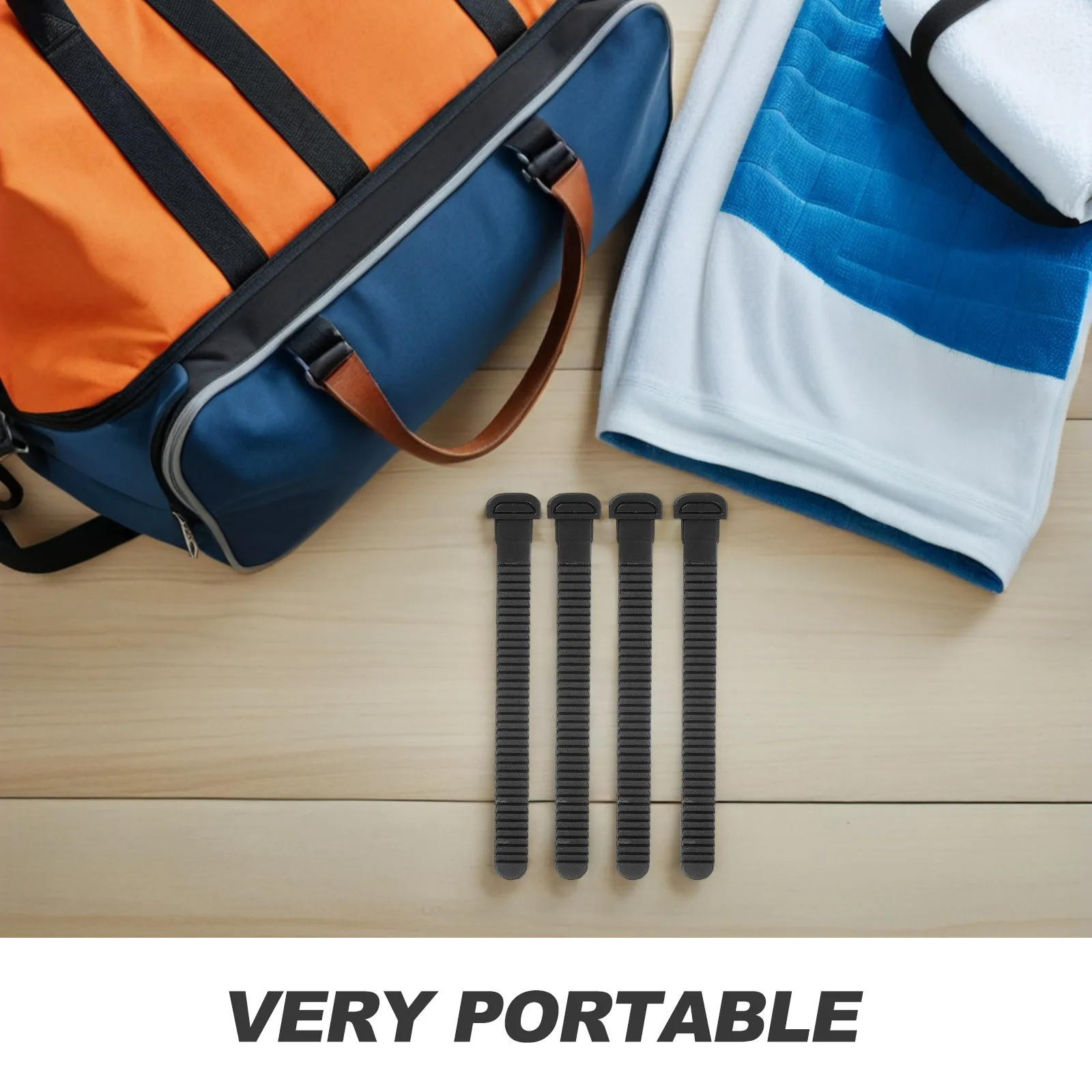 

4Pcs Speed Skating Straps Roller Skate Leash Replaceable Buckles Adjustable Length Durable Materials Skateboard Components strap
