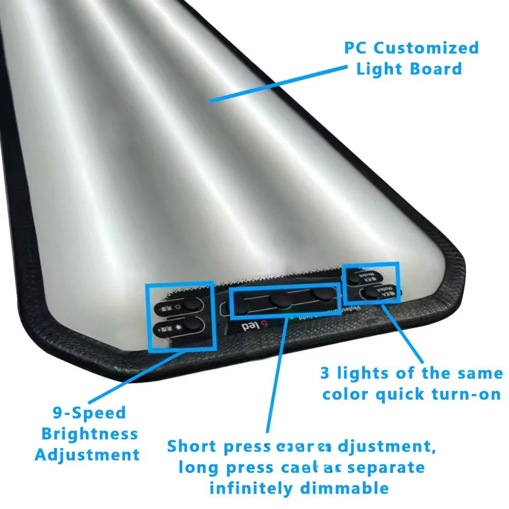 

PDR Paintless Dent Repair Leveling Lamp Stand, with a freely adjustable hydraulic shelf light