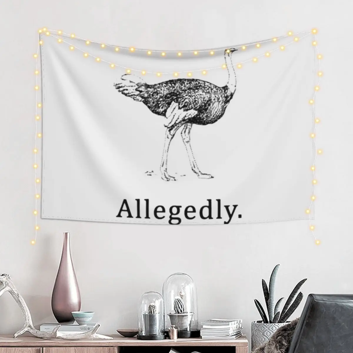 

Ostrich Tapestry Home Decor Accessories Japanese Room Decor Wall Carpet House Decor Tapestry