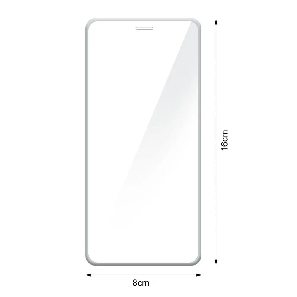 Película protectora de pantalla de teléfono, vidrio templado luminoso 9D, dureza clara, para iPhone 13, 11, 12 Pro, Max, XR, X, XS, 7, 8 Plus