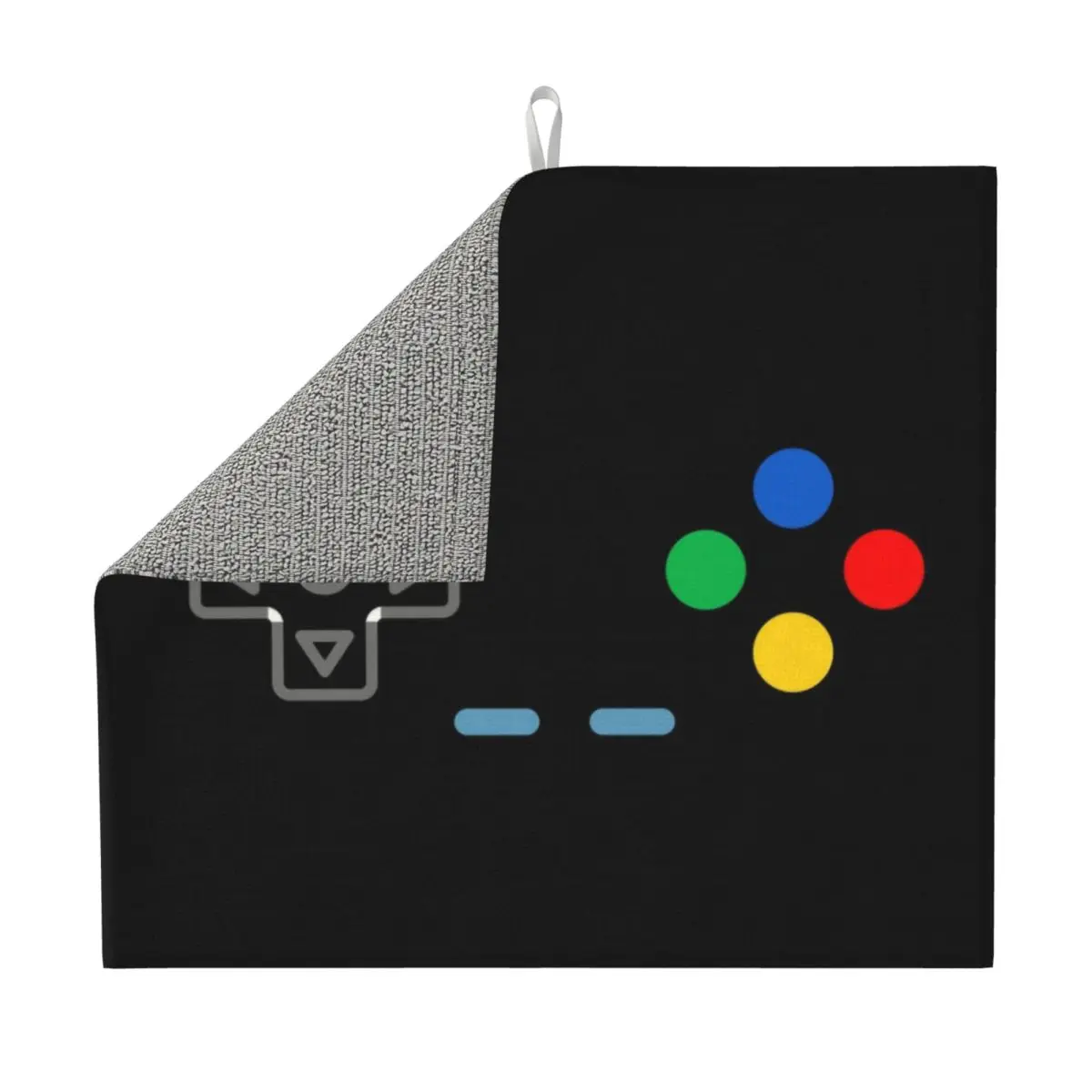 Custom Gamer Gaming Controller Dish Drying Mat for Kitchen Super Fast Dry Microfiber I Am Always In Control Dishes Drainer Pads