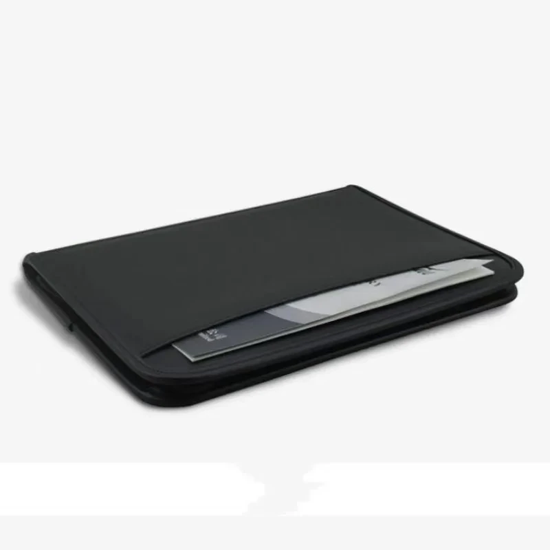 Mapa A4 Pu Lederen Business Manager Met Rekenmachine Rits Mapa Kantoor Escola Benodigdheden Multifuncional Mapa Padfólio