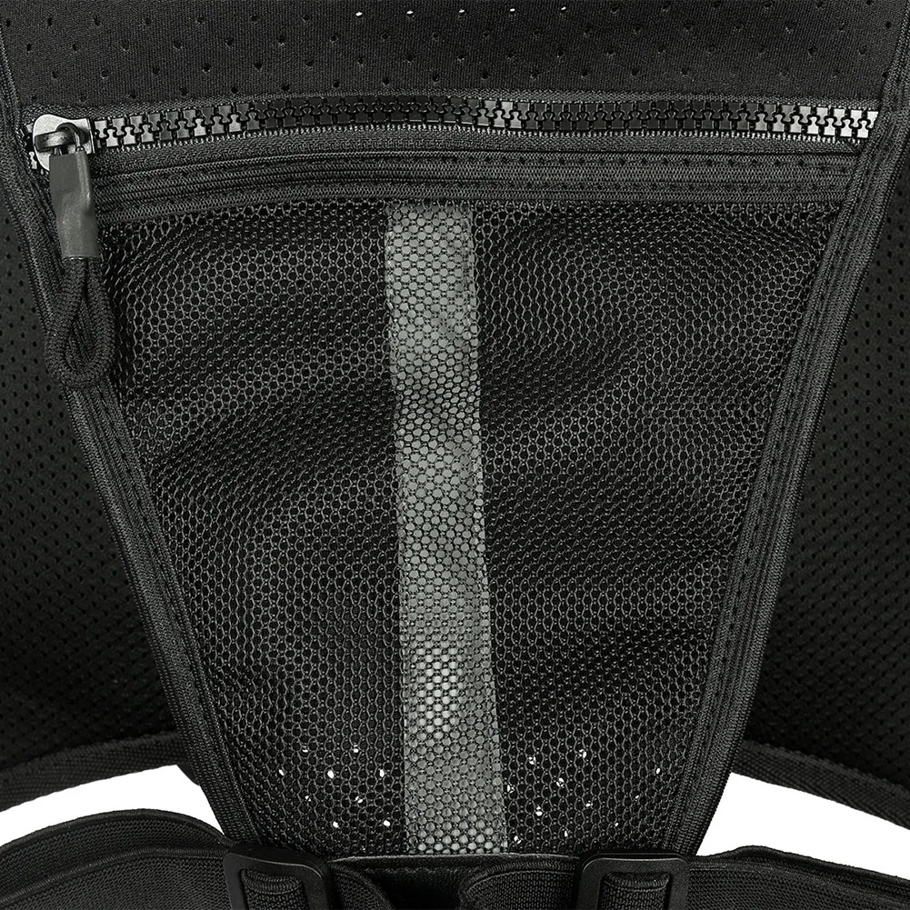 

Sports Chest Bag Chest Fanny Pack Large Capacity Tactical Chest Pouch Adjustable Strap Reflective for Workouts Exercise