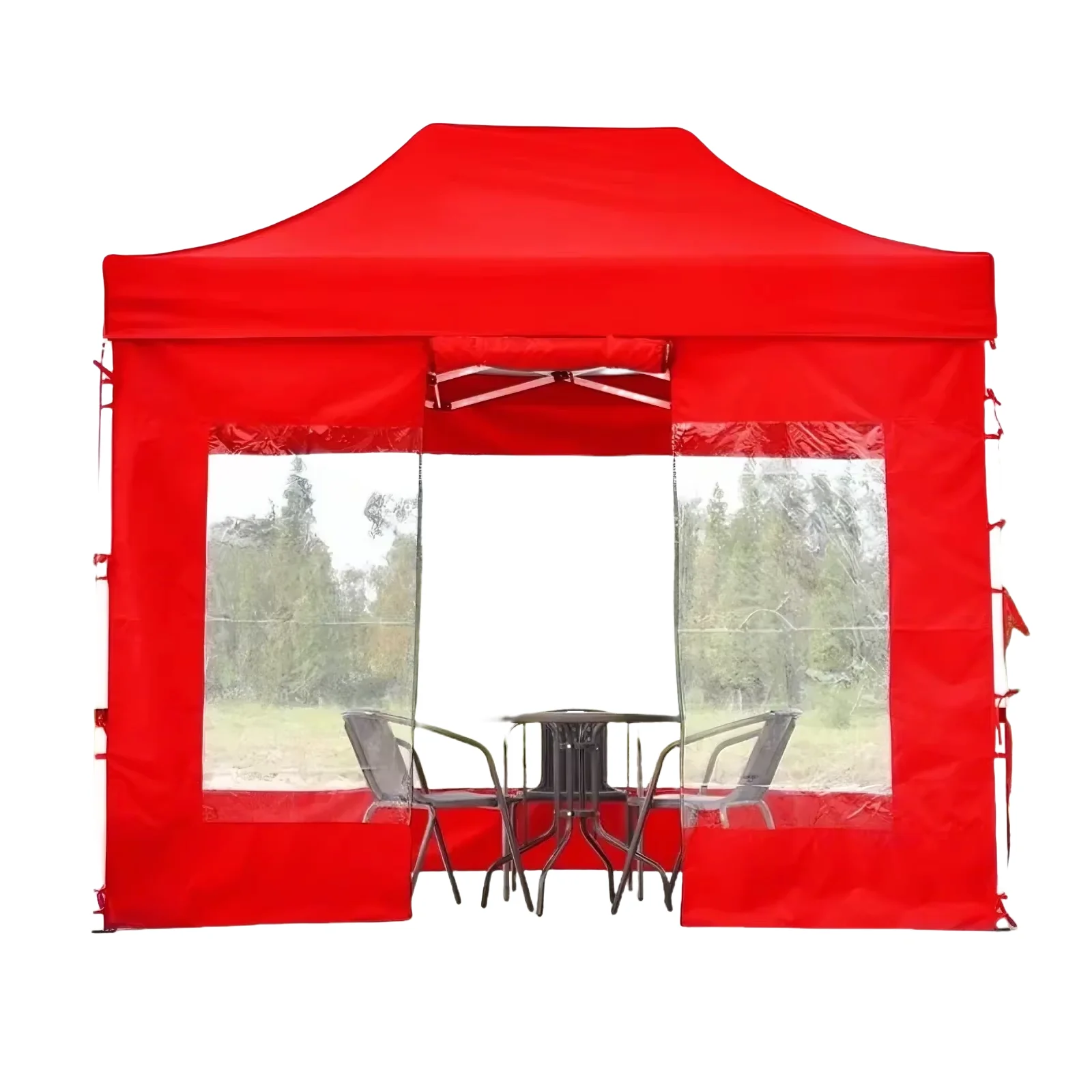 

Wholesale Customized Packaged Oxford Cloth with Door Waterproof Fabric and PU Coating for Outdoor Trade Show Tents