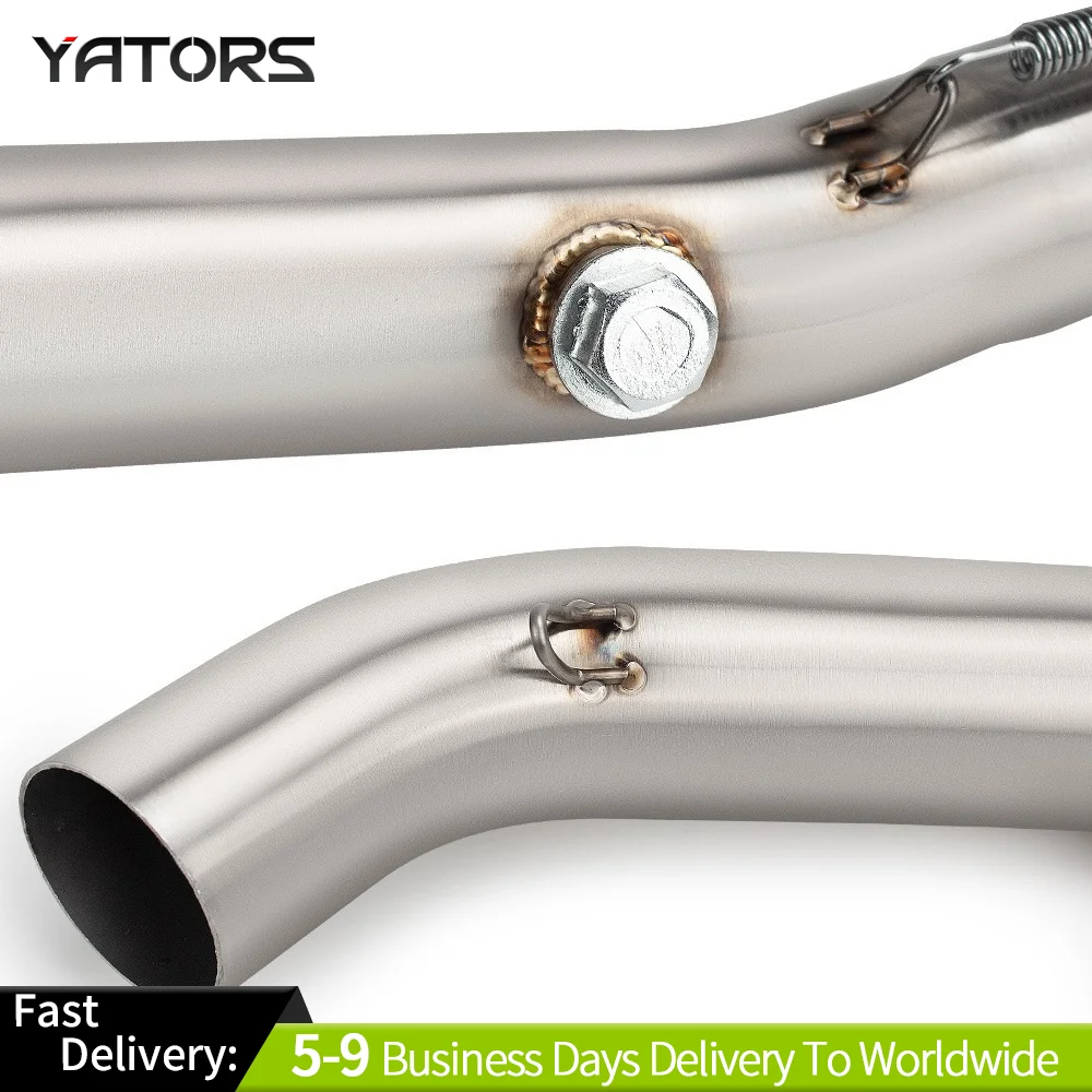 MT-09 2020-2020 لياماها FZ09 العادم الجبهة الأنابيب الخمار نصائح نظام كله أنظمة العادم أنابيب العادم #5