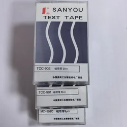 TEST TAPE MIRROR CASSETTE 9μm,12μm,18μm, Tape Path Tape Skew Test, Head Height Check