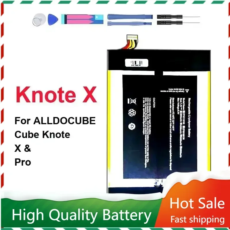 

Аккумулятор емкостью 5500 мАч для планшетного ПК ALLDOCUBE Cube Knote X Pro Bateira + трек БЕЗ гарантии