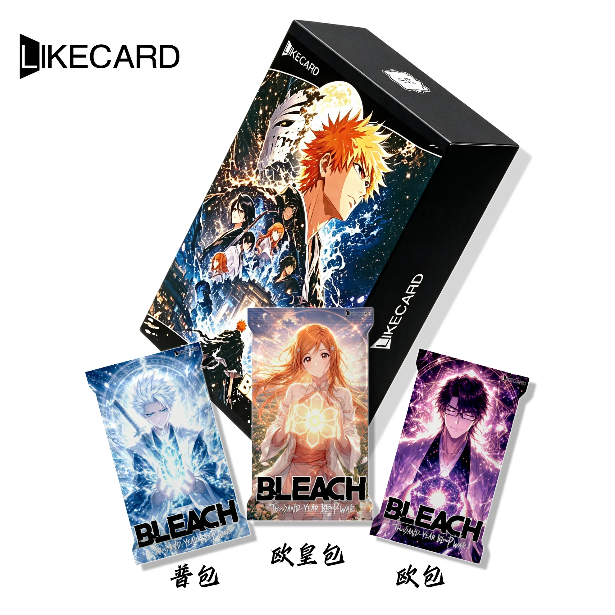 BLEACH Anime Final Battle Part 1 Wave 6 Collectible Trading Cards Booster Pack Genuine Laika Rare Character Cards for Kids