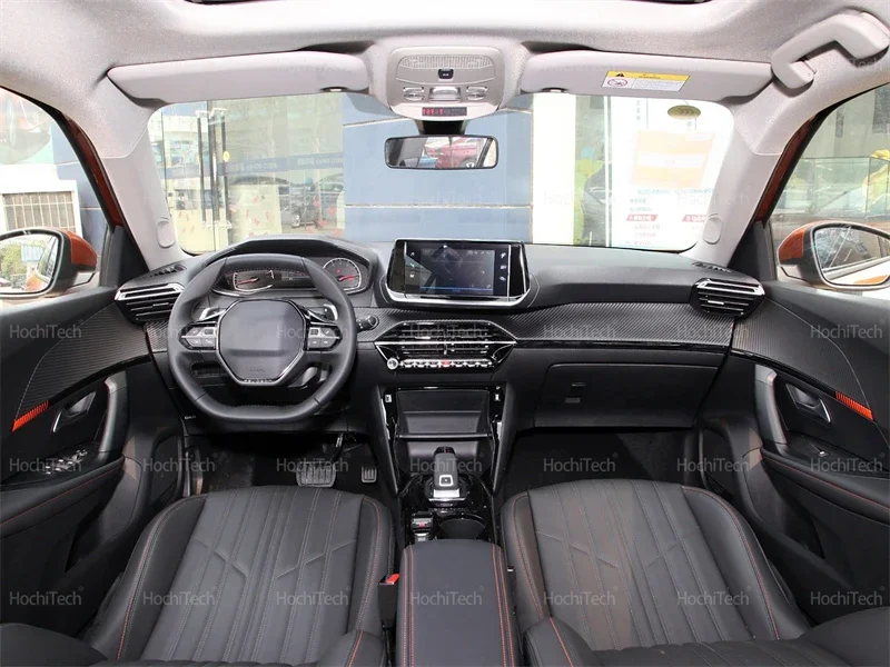 Armaturenbrett-Abdeckung, Anti-Rutsch-Matte, Schutzpolster, Auto-Sonnenschutz, Teppich, Teppich für Peugeot 2008 E-2008 208 E208 GT 2019–2022 – Detail 7
