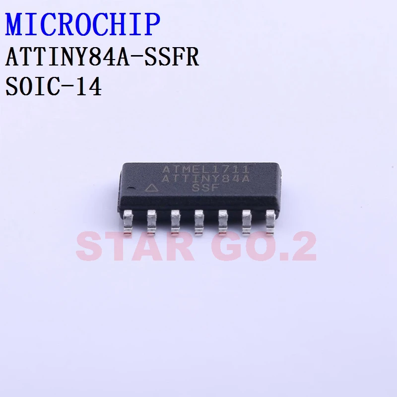 

5PCSx ATTINY84A-SSFR SOIC-14 MICROCHIP Microcontroller