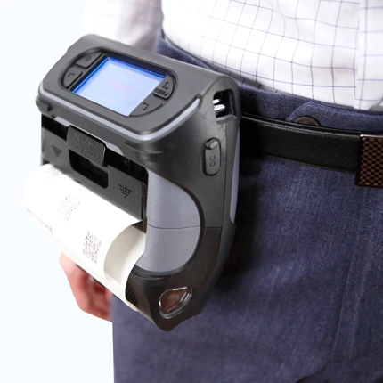 4 inch Portable Mobile Direct Thermal Printer LK-P43II for Receipt Label