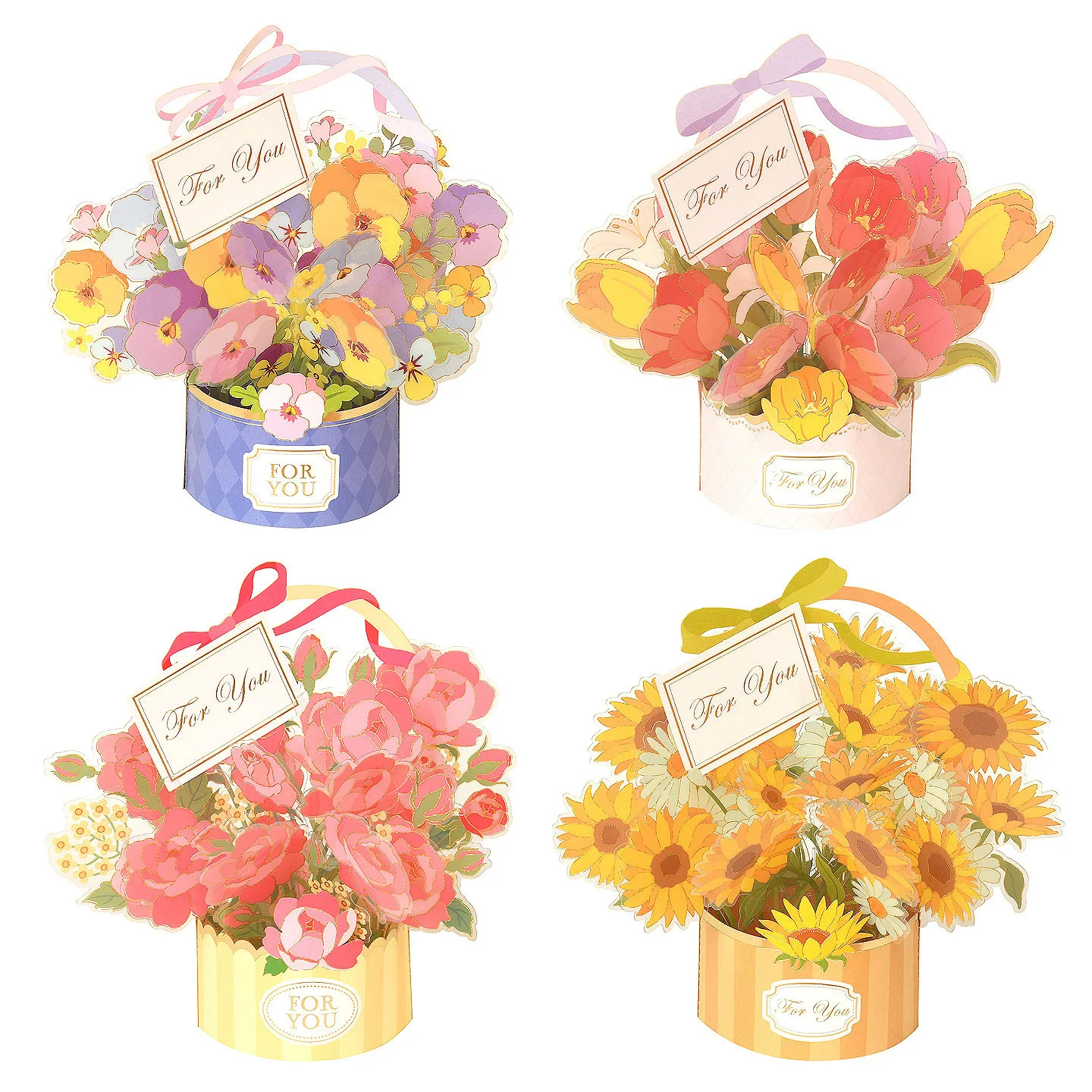 

Premium 3d Pop Up Flower Basket Card Mothers Day Gift Valentines Day Anniversary Birthday Greeting Cards Thank You Wishes Gifts