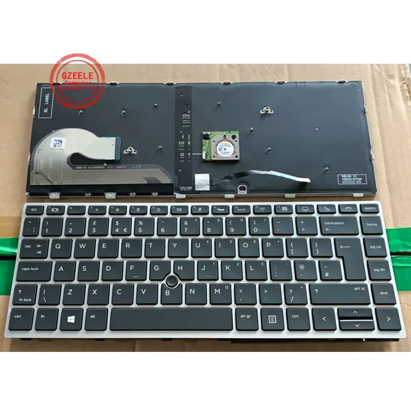 US/RU/SP/UK/LA/FR laptop keyboard FOR HP EliteBook 745 840 G5/G6 846 G5/G6 848 G5/G6 Zbook 14U G5/G6 HSN-I17C-4/I13C-4 I24C MT44
