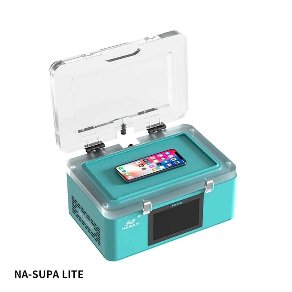 NASAN NA-Supa Lite Mini LCD Laminate Machine B2+ Bubble Remover No Need Air Compressor For 7inch Flat Curved Phone Screen Repair