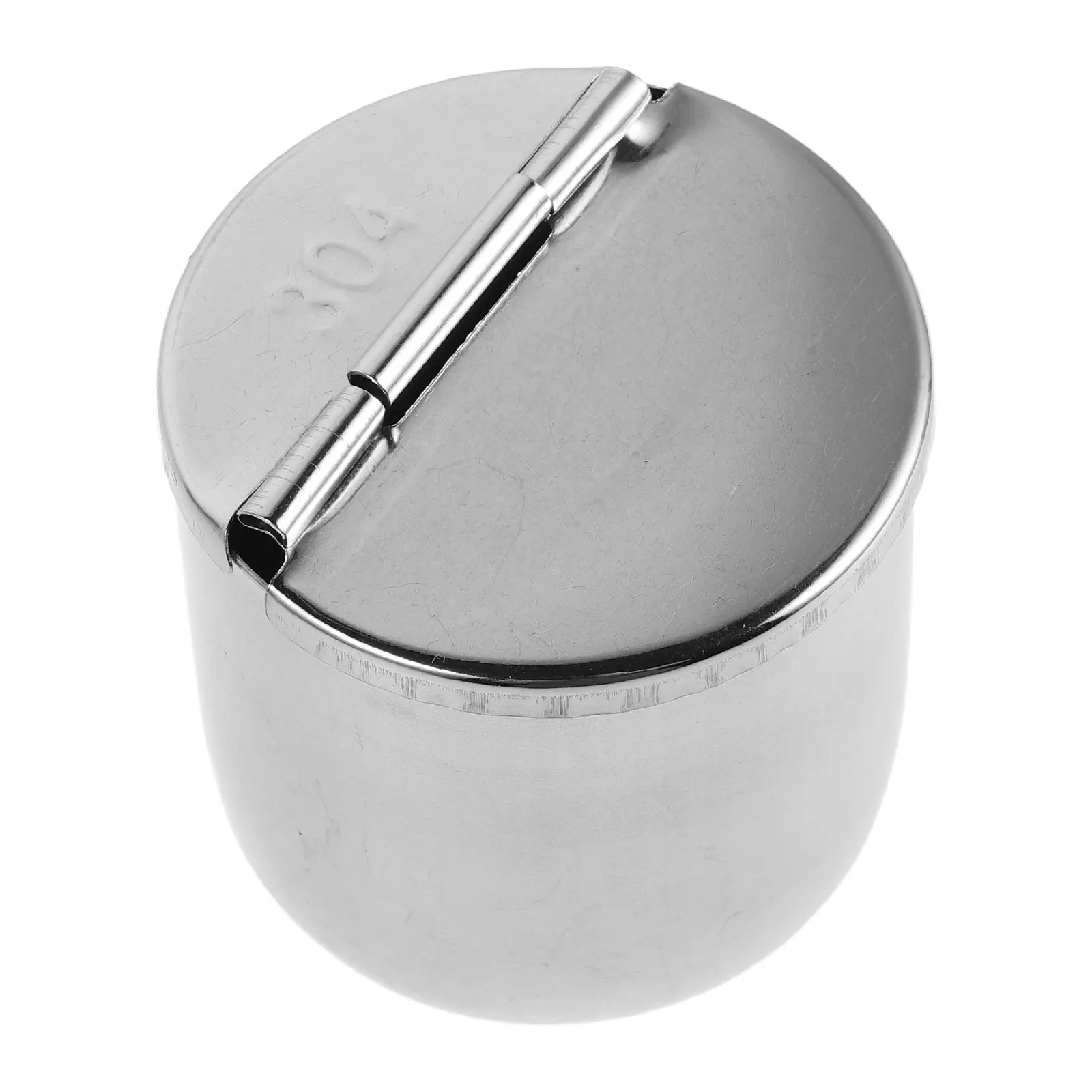 Premium Stainless Steel Manicure Tool Sterilizer Box Compact Space Saving Design for Nail Drill Bits Storage and Disinfection