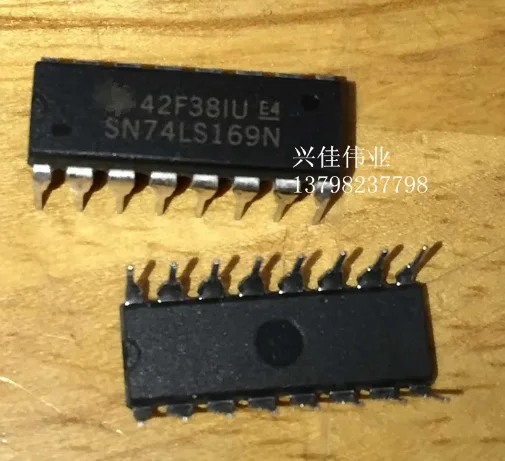 

10PCS Line 74LS169 HD74LS169P SN74LS169 DIP16