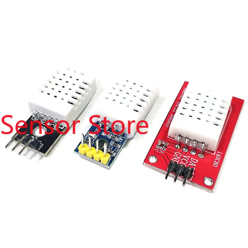 5PCS DHT22 Single Bus Digital Temperature And Humidity Sensor With Adapter Board AM2302 Module High Precision