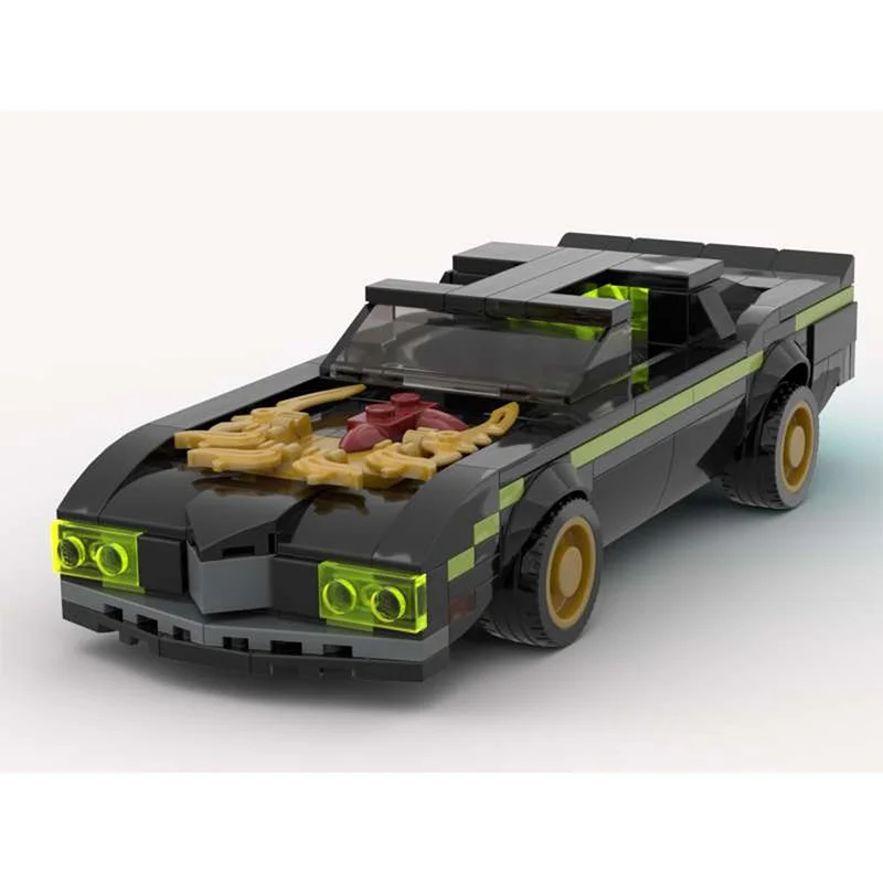 

261PCS New MOC Car Model Movie Series Firebird Car DIY Creative Educational Children's Building Blocks Gift