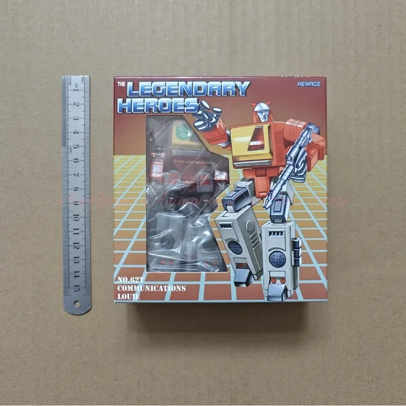 【Dostępne】 Zabawka Transformująca H62T Blaster Transparentna Edycja Limitowana Mały Robot Kolekcjonerski Model Zabawka