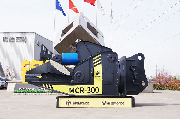 high performance 2023 High Quality Excavator Attachments Dismantled Hydraulic Car Shear For Scrap