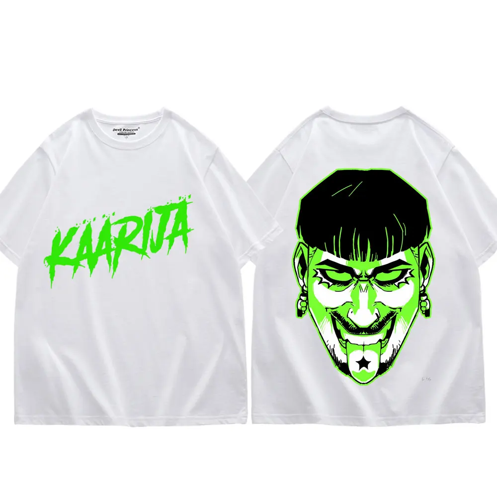 Hot Rapper Käärijä Cha Cha Cha Graphic T Shirts Men Women Fashion Y2k Aesthetics T-shirts Street Trend Hip Hop Oversized T-shirt