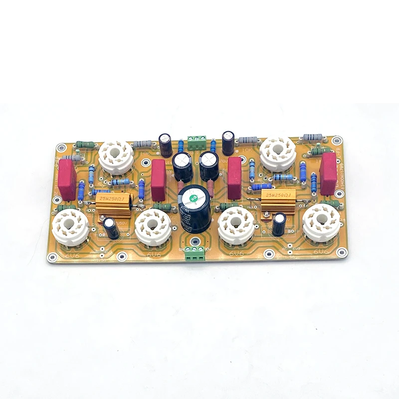 TOKBAN 10w*2 Dynaco 6V6 2-channel Power Amplifier Board Stereo High Power HIFI Vacuum Tube Amplifier Board