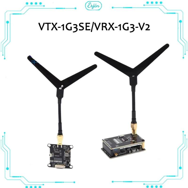 Wireless Image Transmission And Reception 1.2/1.3ghz/Vtx-1g3se/Vrx-1g3-V2 800mw 8ch