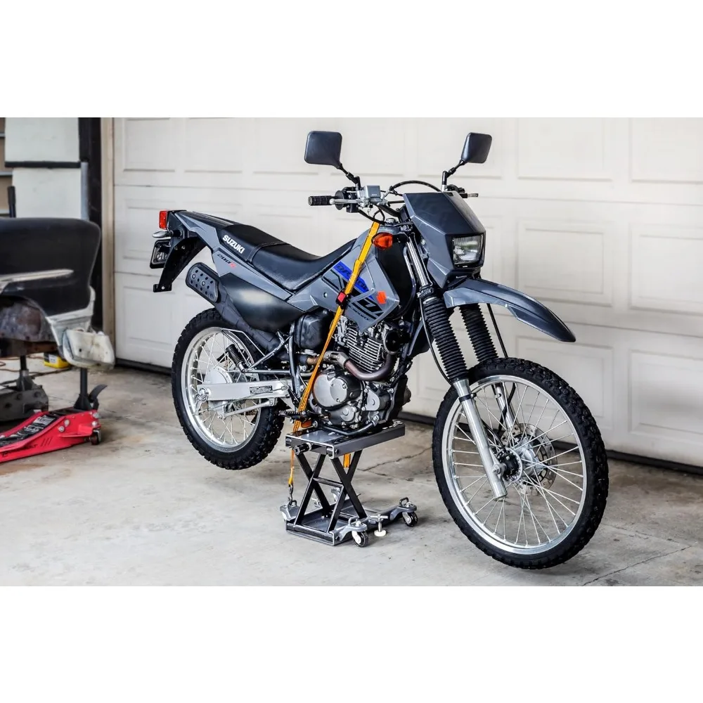 Motorcycle and Utility Lift, Lock Wheels, Strap Hooks, Transmissions, ATV, Hand Driven or Power Tool - 941877ECE