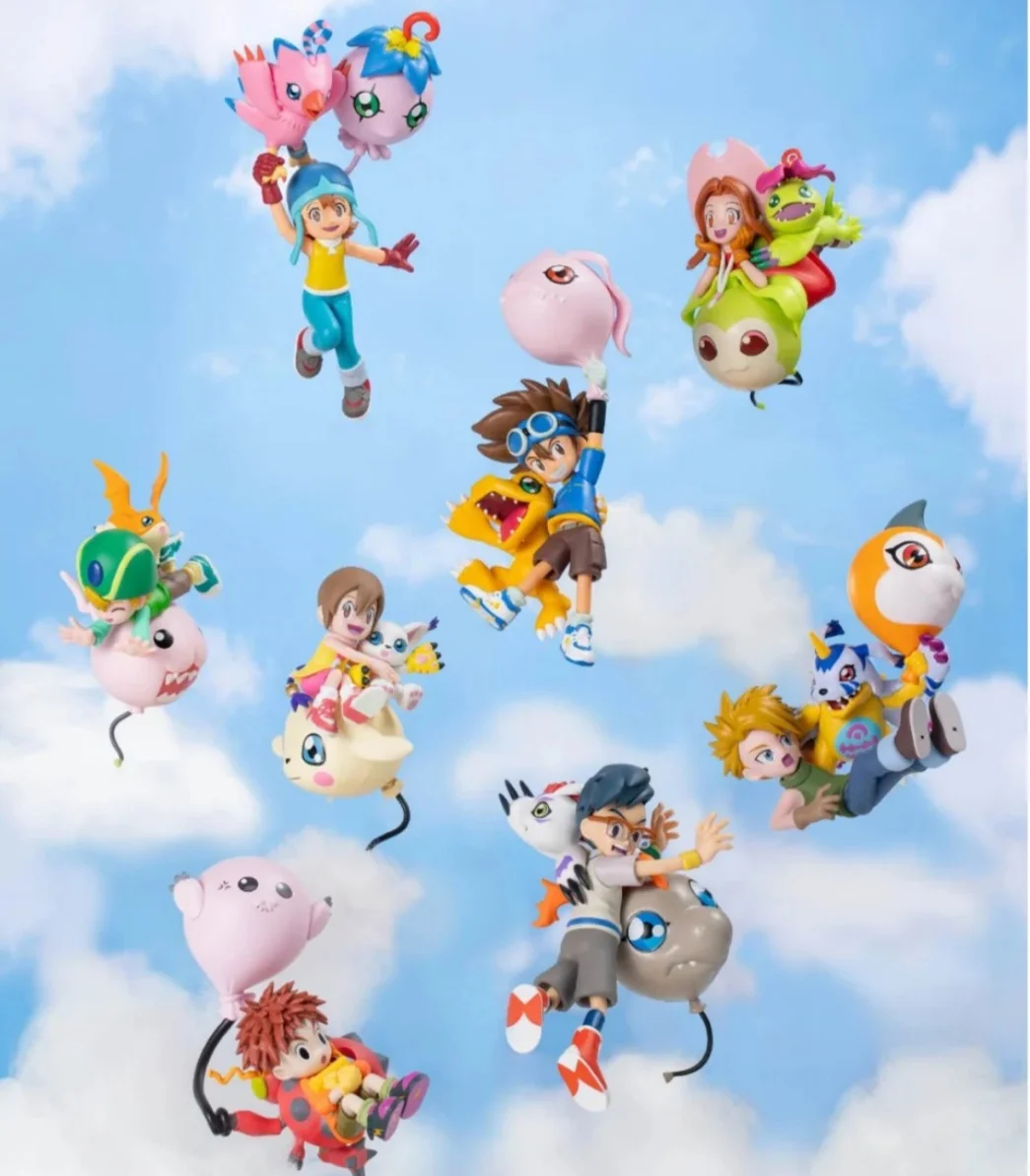 Authentic Bandai Digimon Balloon Adventure Blind Box 25th Anniversary Commemorative Childhood Trendy Toy Doll Handmade