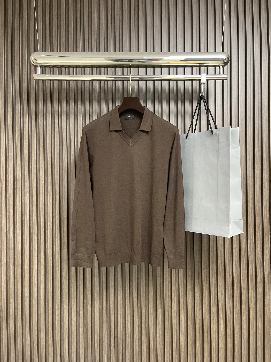 Camisa de lana de manga larga  - Embroidery Men Shirt reseña y precio