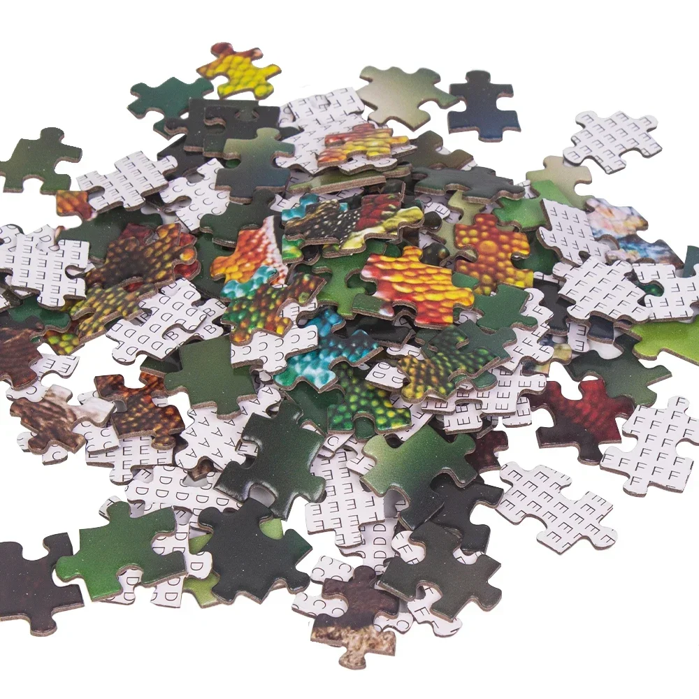 MaxRenard 1000 szt. Układanki do Puzzle dla dorosłych układanki 48*69cm układanie puzzli ze zwierzętami i słynnymi obrazami krajobrazowymi gry rodzinne