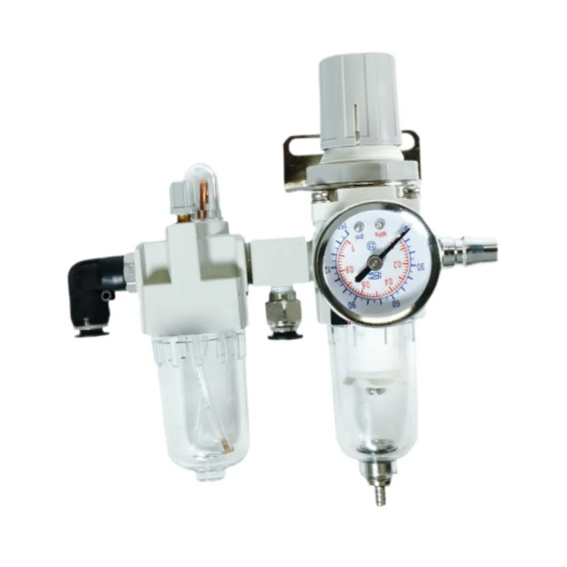 

A03Z-Air Pressor Oil Water Separator & Regulator Trap For Tire Changer Machine Parts - Air Filter Lubricator Combo