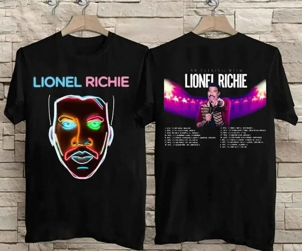 Vintage An Evening With Lionel Richie Concert Tour Dates 2023 Unisex T-Shirt