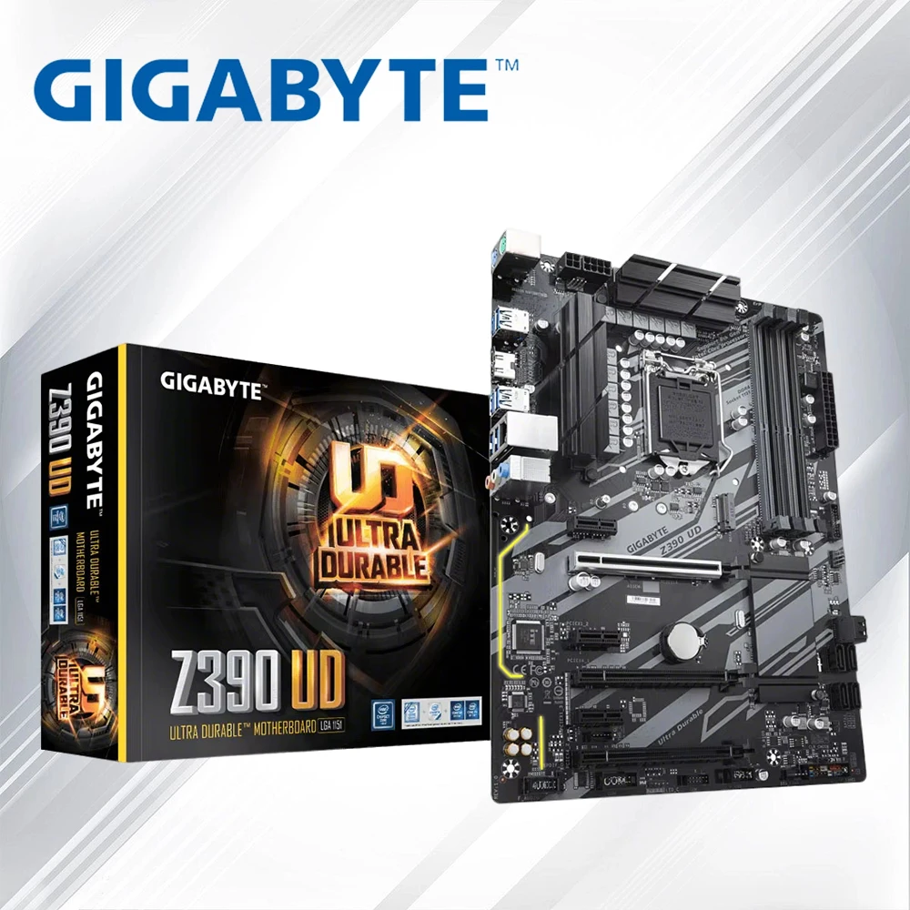 新しいギガバイト GA Z390 UD マザーボード LGA 1151 Z390