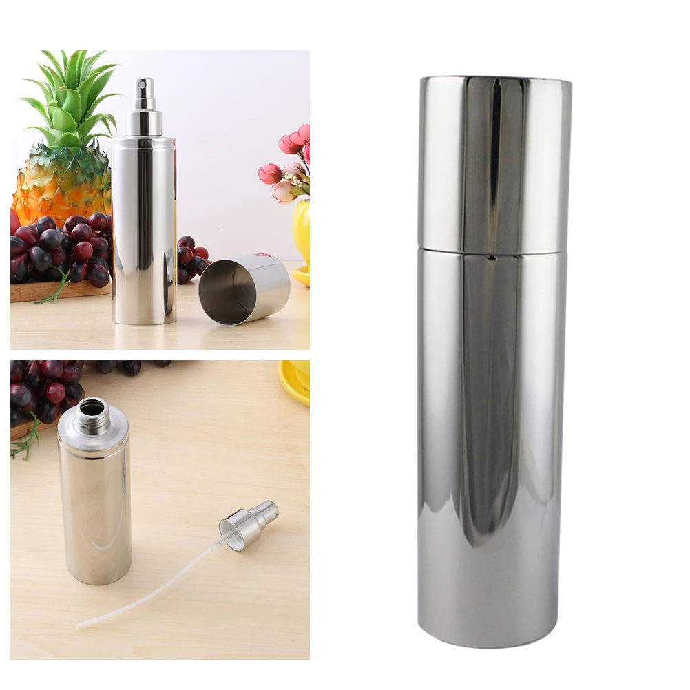 

250Ml Stainless Oil Sprayer Manual Operated Kitchen BBQ Olive Pump Spray Olive Pump Fuel Injector Restaurants