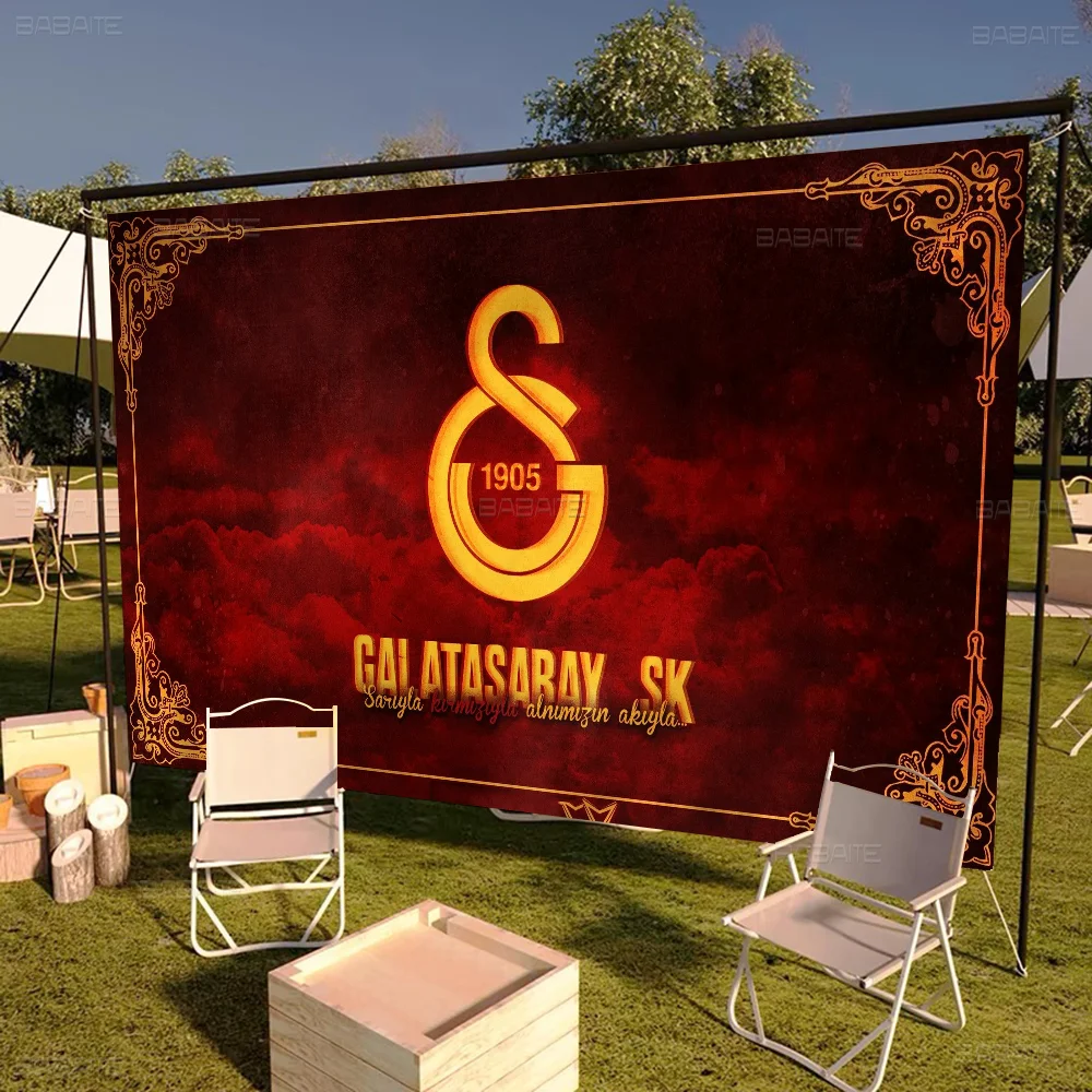 G-Galatasaray S-S.K. High End Quality Banner Printing Artistic Atmosphere Style Camping Flag