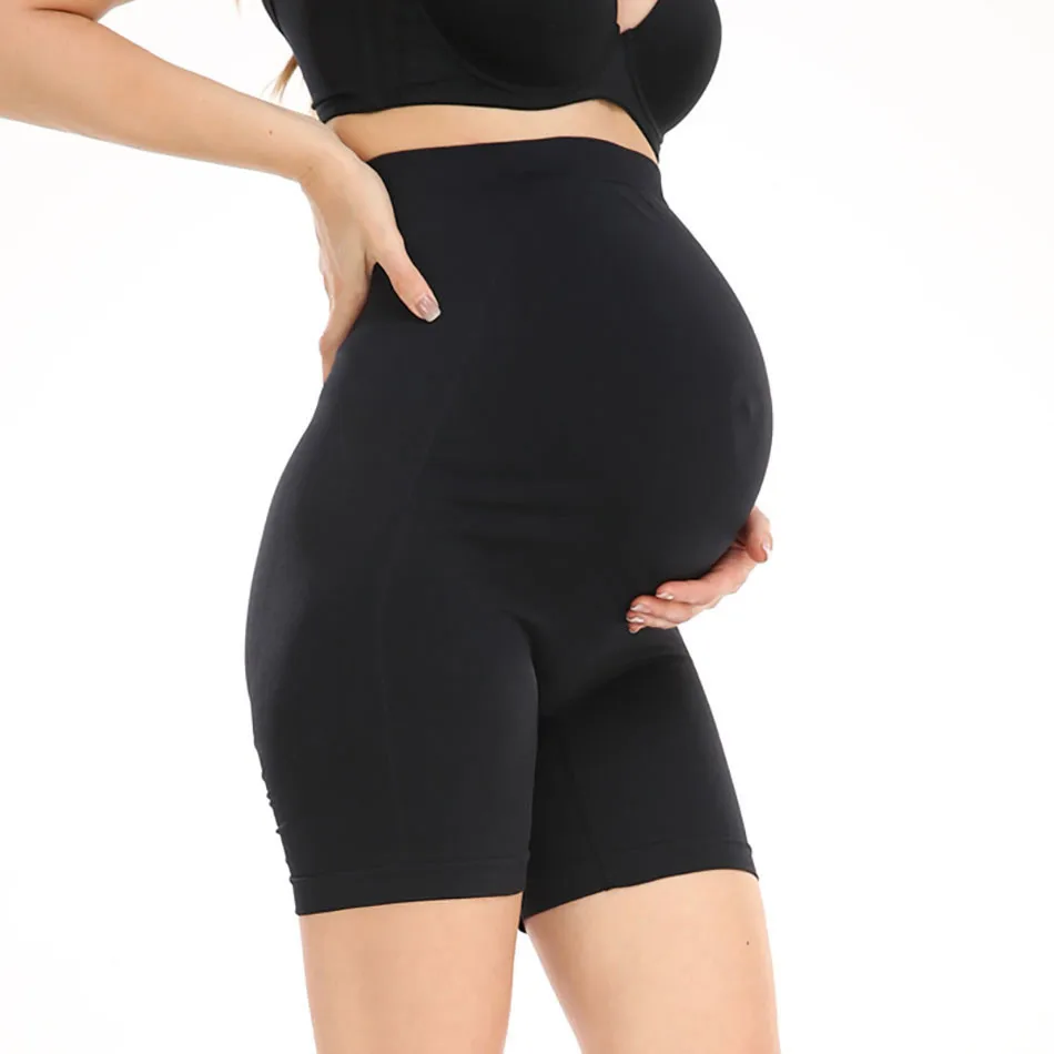 Comfort estivo per mamme incinte intimo premaman a vita alta con supporto per la pancia per abbigliamento premaman nel fine trimestre