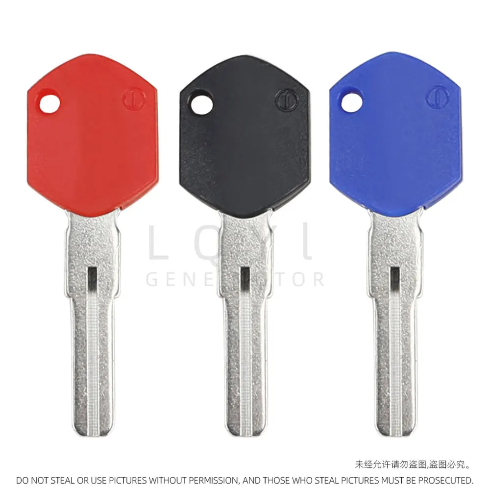 6Pcs New Blank Key Motorcycle Replace Uncut Keys For KTM 1050 RC8R 1190 RC8 R 1290 ADV Adventure Embry Uncut Blade