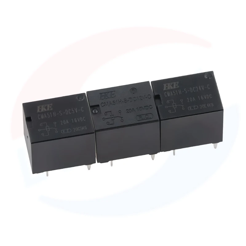 10PCS New Relay CMA51H-S-DC5V-C CMA51H-S-DC12V-C CMA51H-S-DC24V-C DC5V 12V 24V-A 20A 4PIN 5PIN Automotive relay