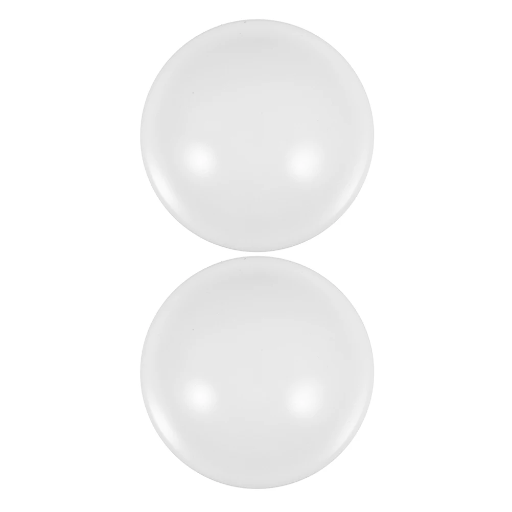 

2 шт. круглые потолочные абажуры для скрытого монтажа, пластиковые грибные сменные чехлы для светильников для спальни, балкона, кухни