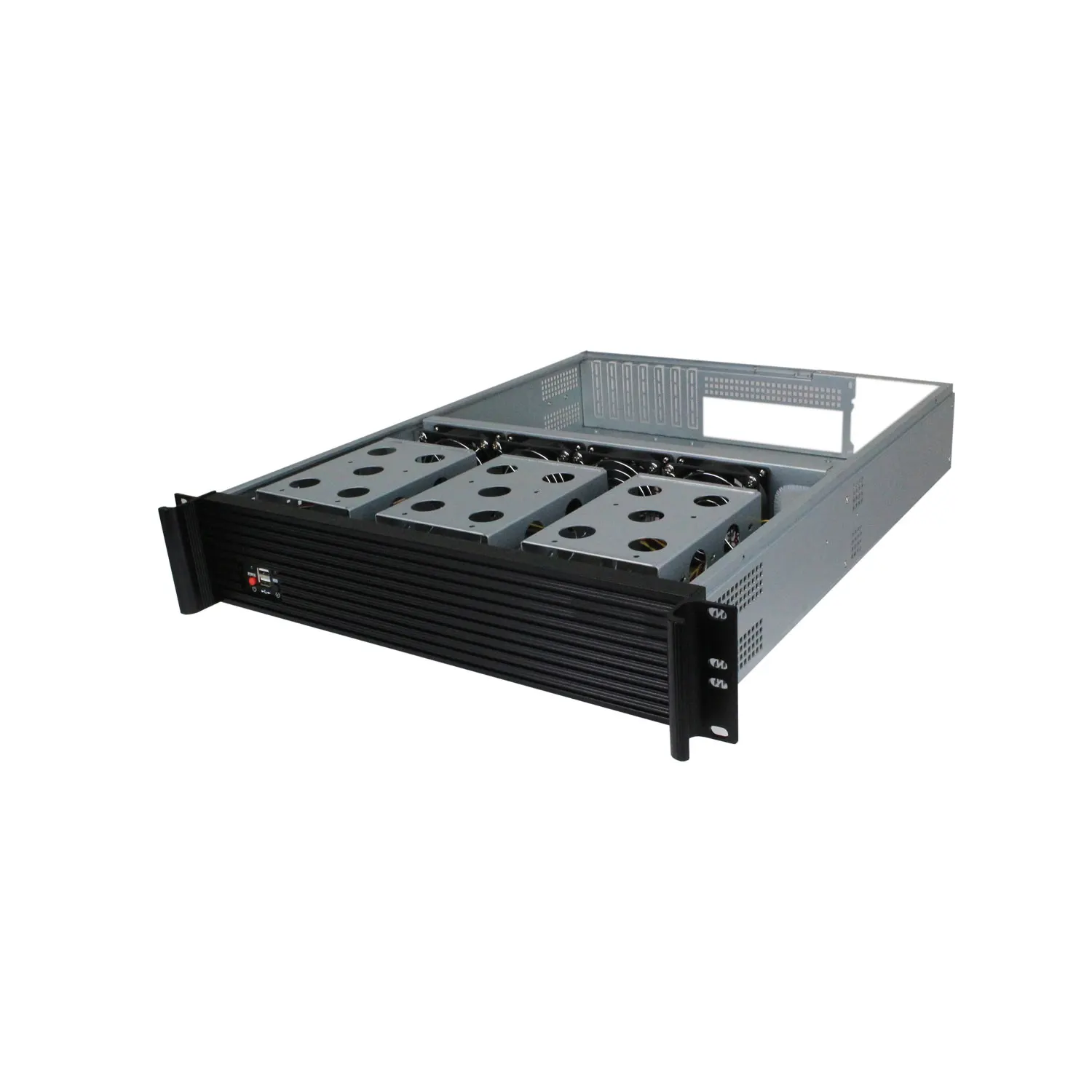 

2U550L-A is applied to IoT, cloud computing, security monitoring, server storage rack mounted 2U empty server Case chassis