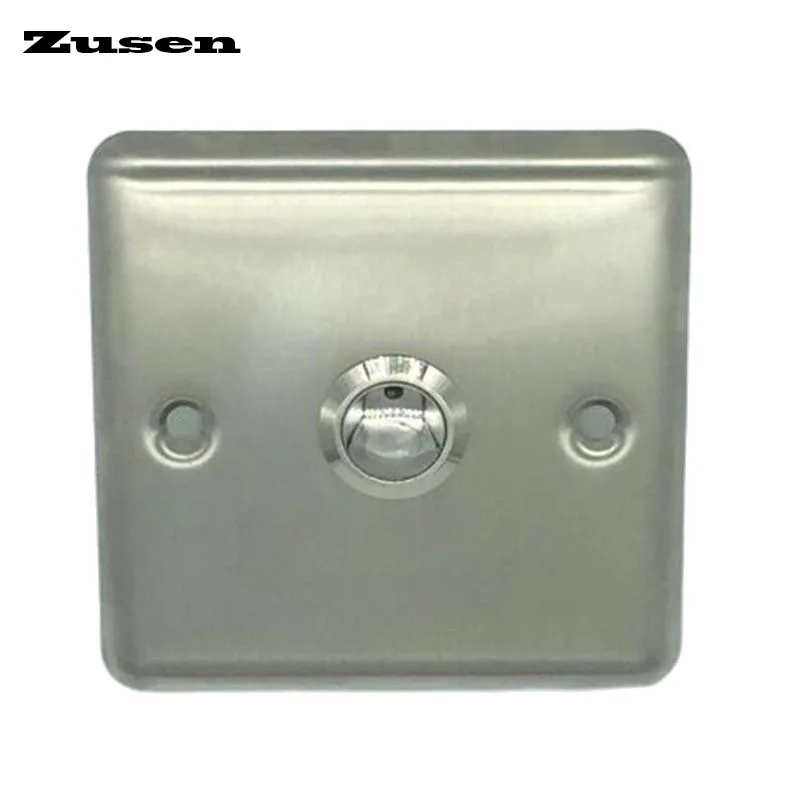 Zusen 19mm Door Bell Control with Panel Push Button Switch (Nickel-plated Brass )