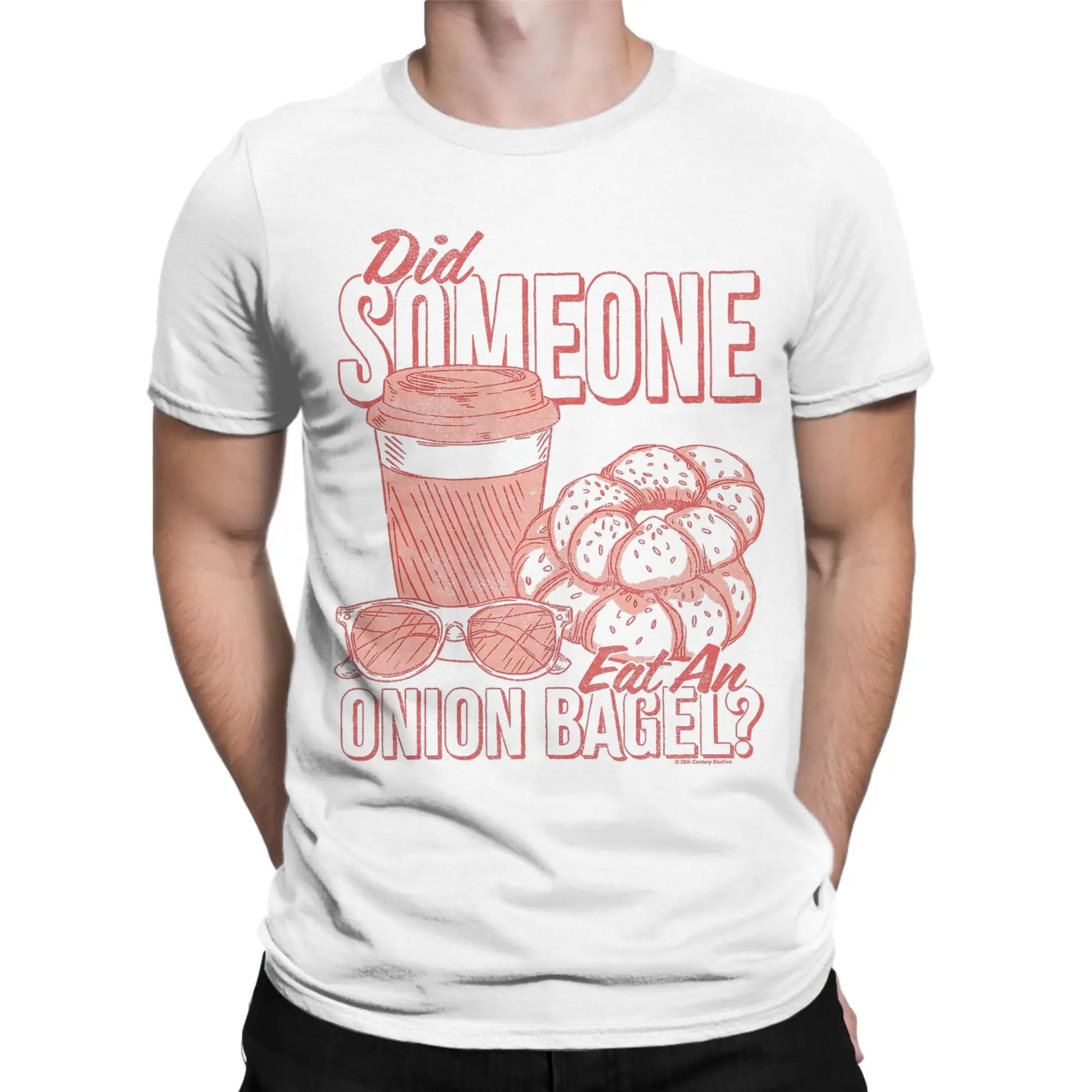 Funny Onion Bagel Parody Food T Shirts for Men Women 100% Cotton T-Shirt The Devil Wears Prada Tees Short Sleeve Tops Plus Size