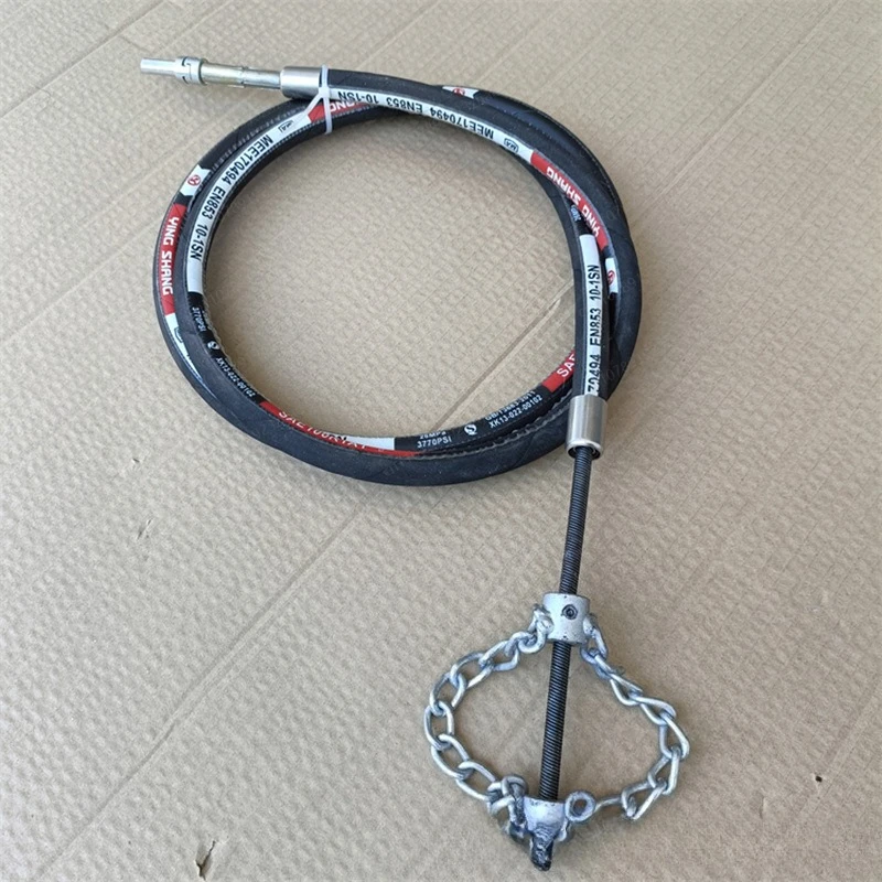 Electric Drain Snake Machine - Drill Powered Chain Pipe Cleaner for Restaurant, Home & Severe Clogs