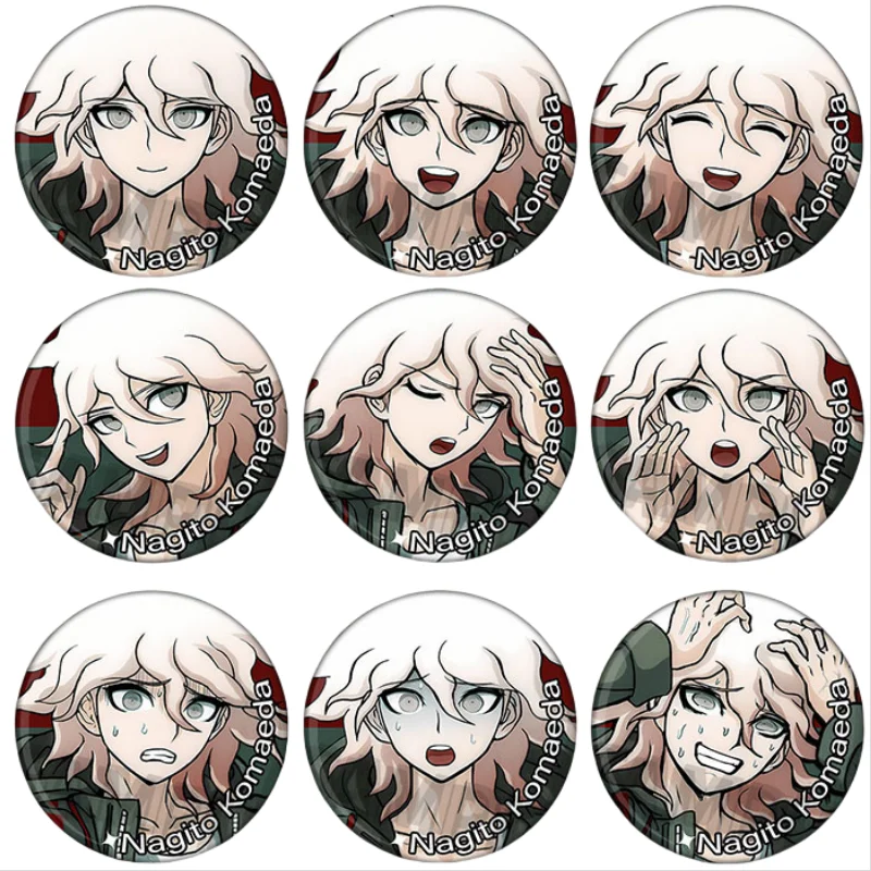 

Anime Bullet Treatise V3 Killing Harmony Cosplay Peripherals Badges Buttons Brooches Hanging Decorations Pendants Birthday Gifts