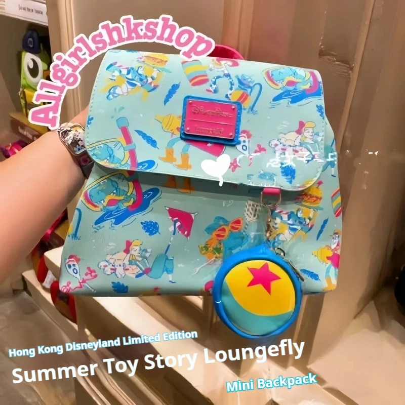 

In Stock Limited Edition Loungely Disney Parks Toy Story Splash Summer Splash Mini Backpack Coin Purse Women'S Birthday Gift
